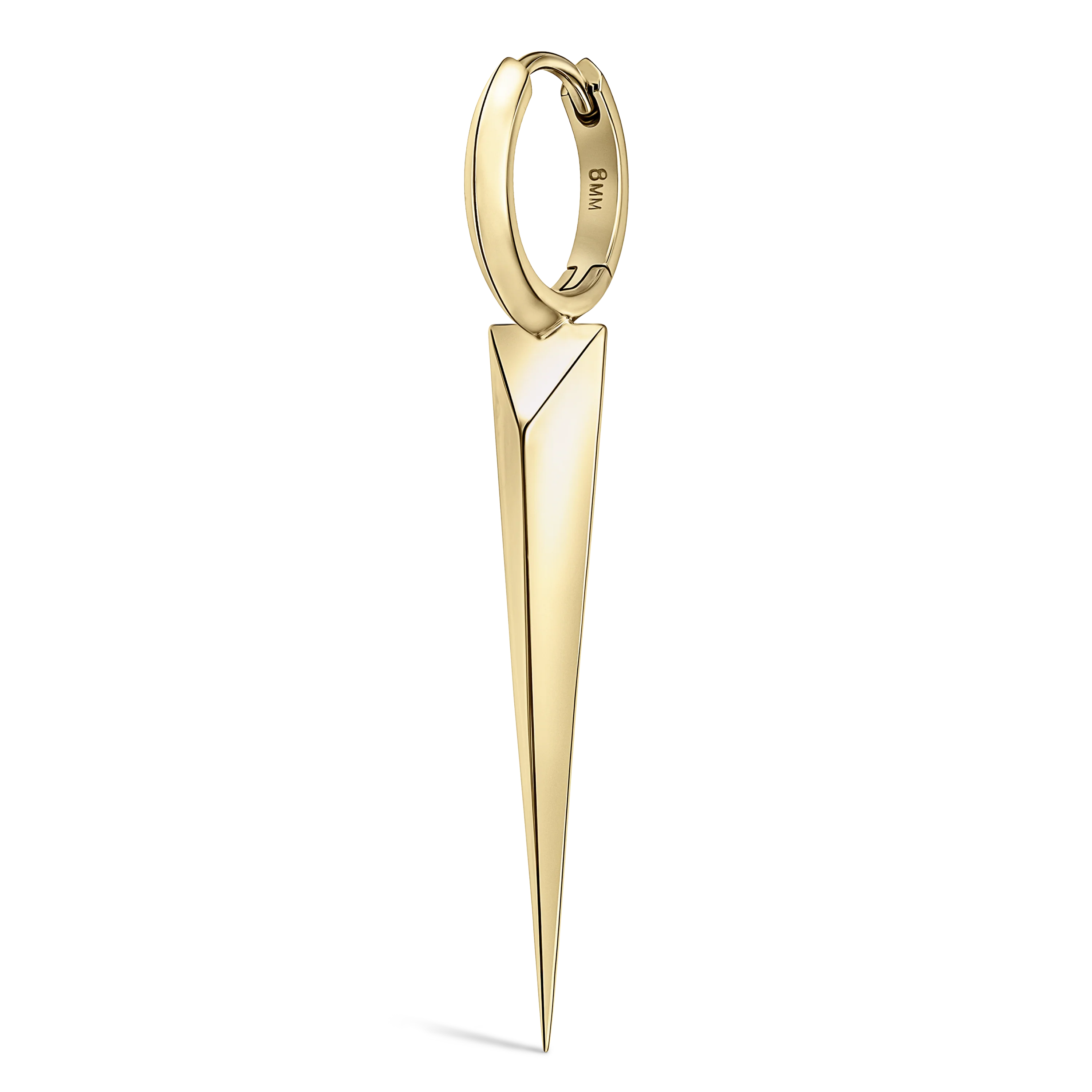 Faceted Grand Spike Hoop Earring - Image 57