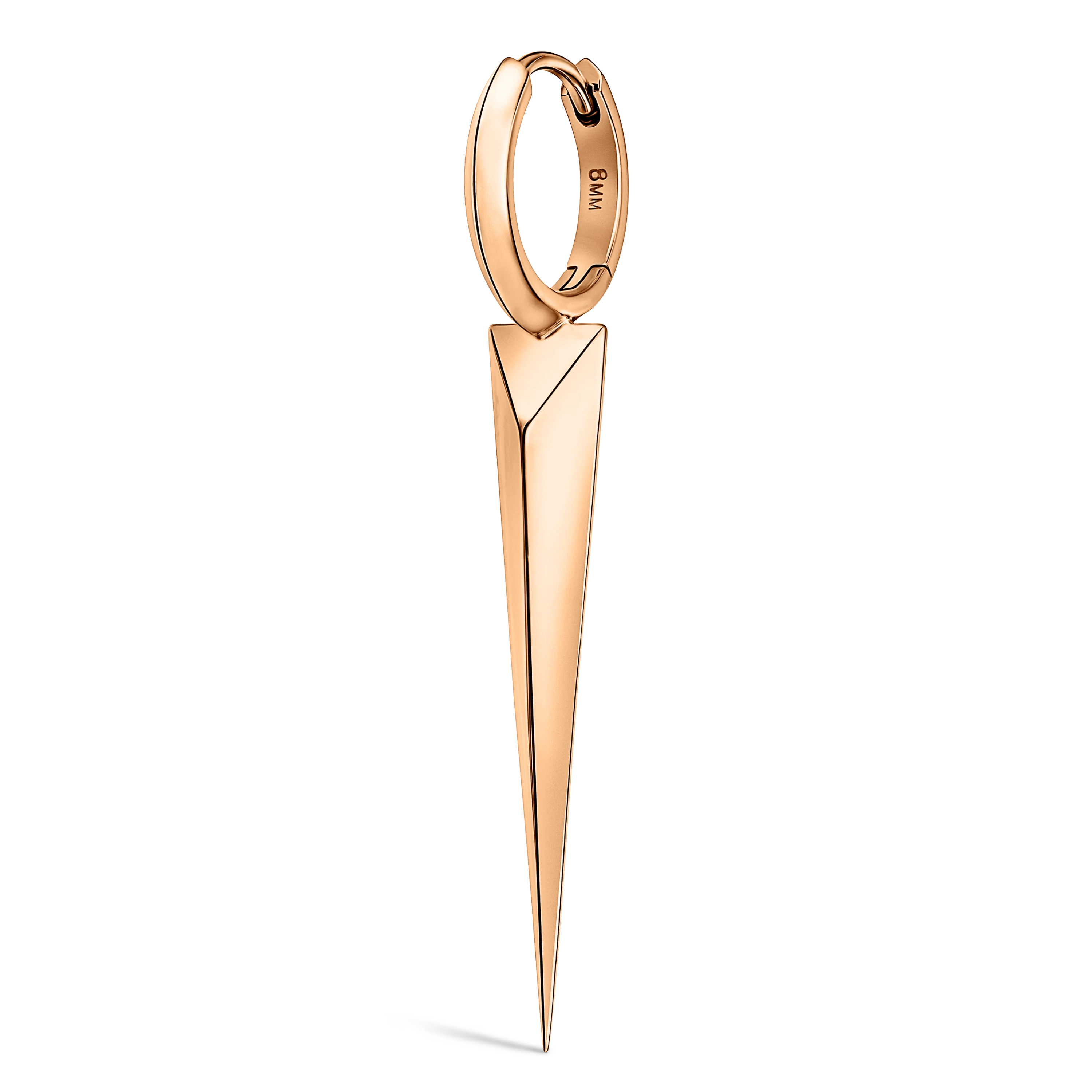Faceted Grand Spike Hoop Earring - Image 63