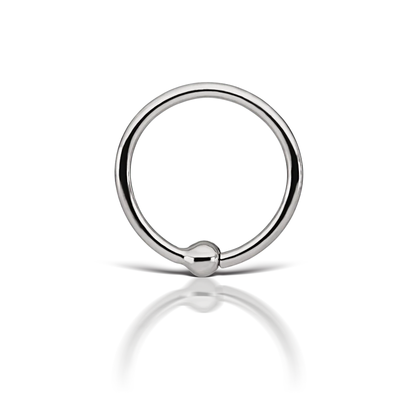 Fixed Gold Ball Ring - Image 12