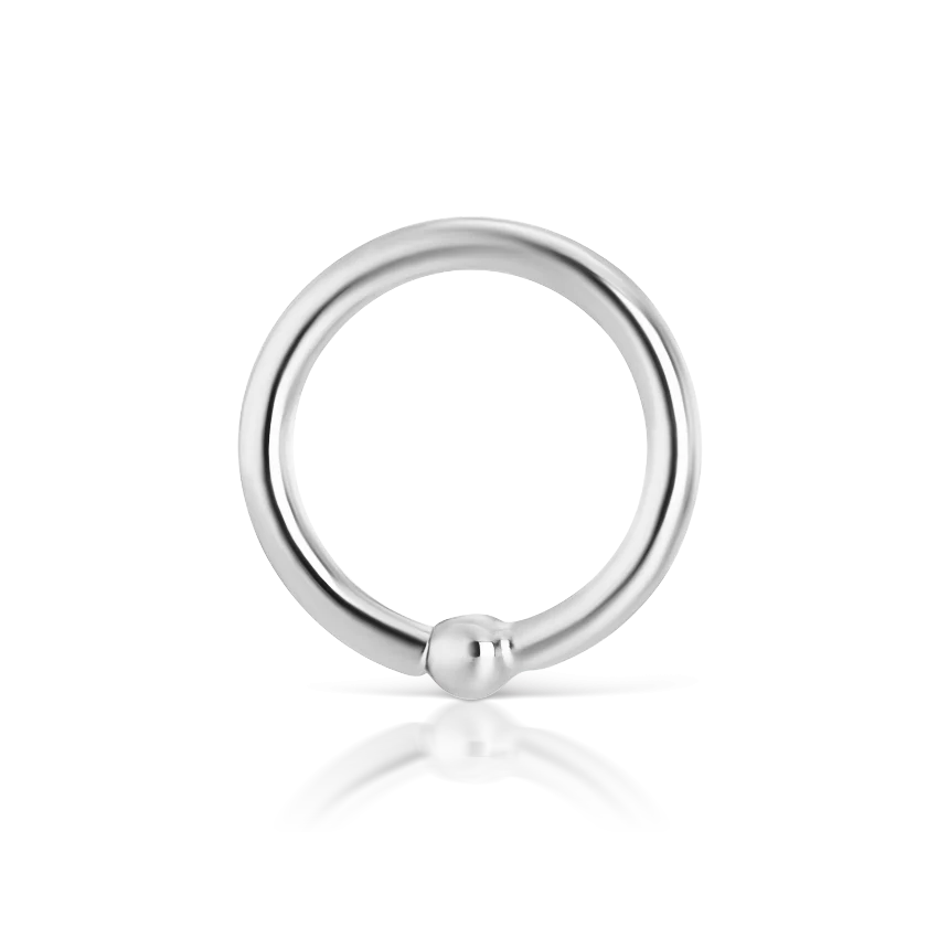 Fixed Gold Ball Ring - Image 15