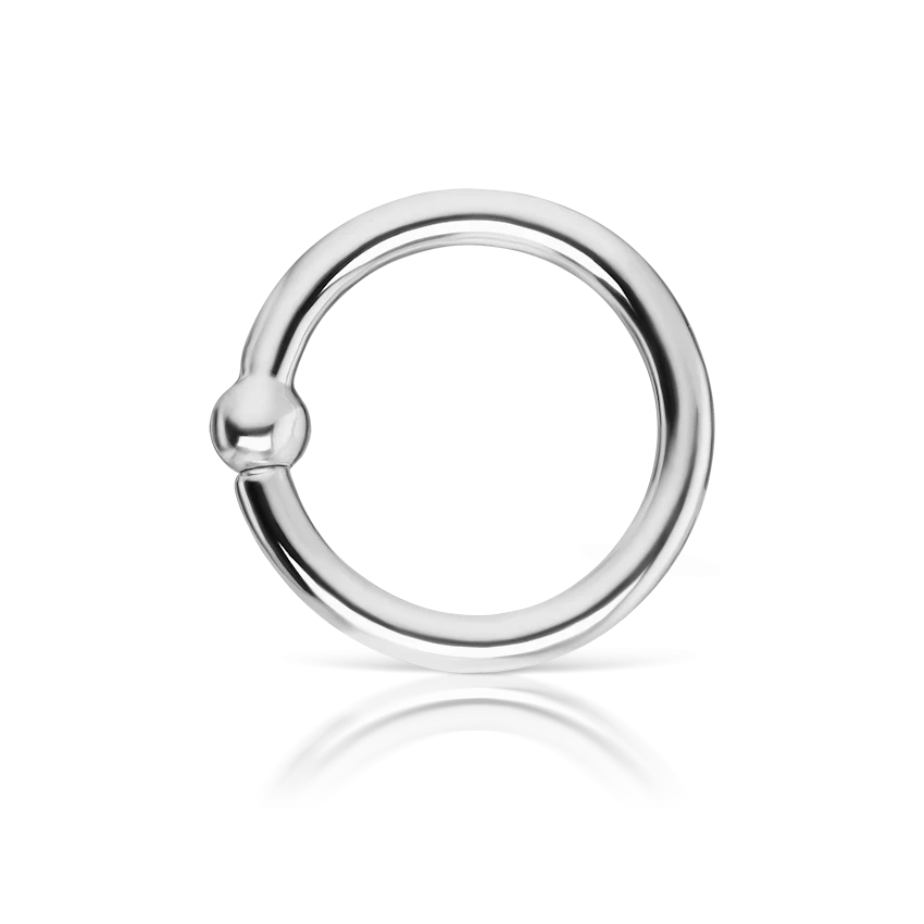 Fixed Gold Ball Ring - Image 5
