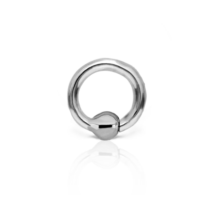 Fixed Gold Ball Ring - Image 6