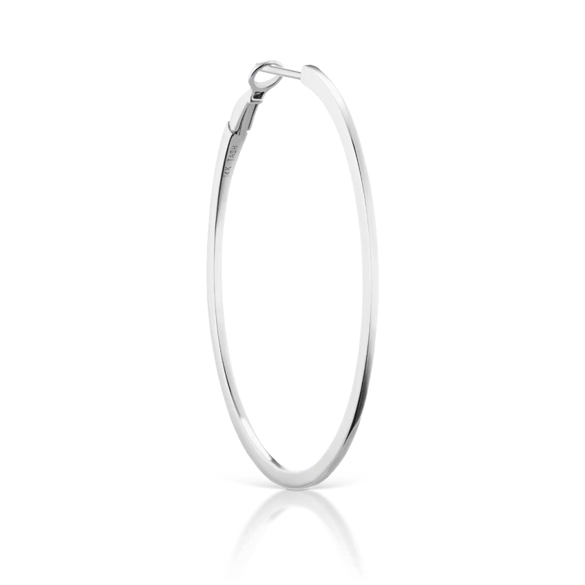 Flat Hoop Earring