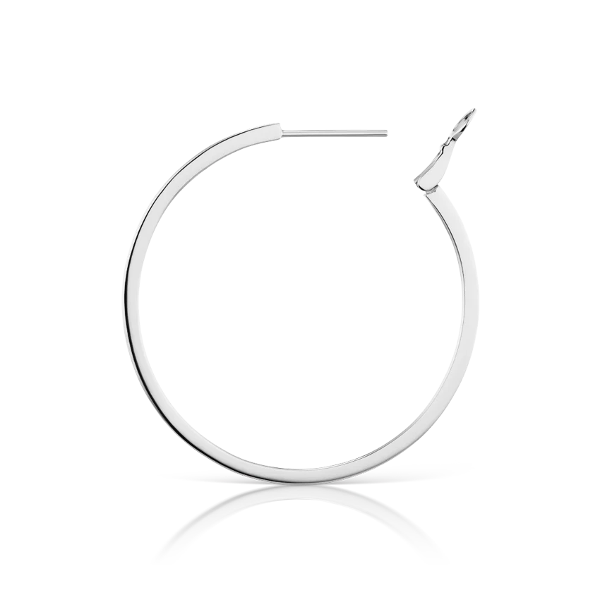 Flat Hoop Earring - Image 11