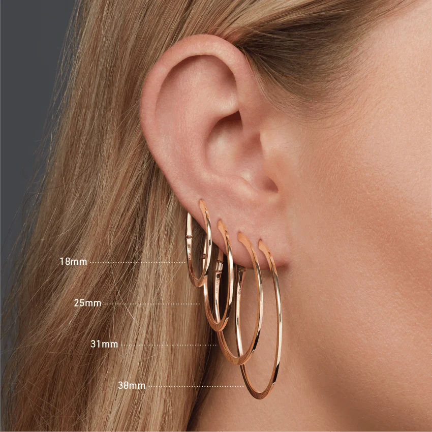 Flat Hoop Earring - Image 19
