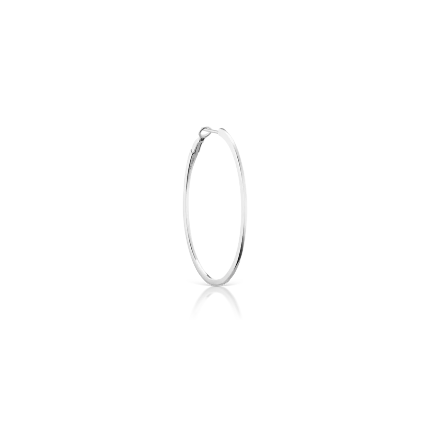 Flat Hoop Earring - Image 2