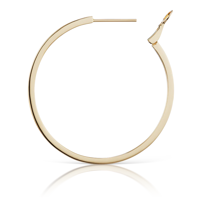 Flat Hoop Earring - Image 34