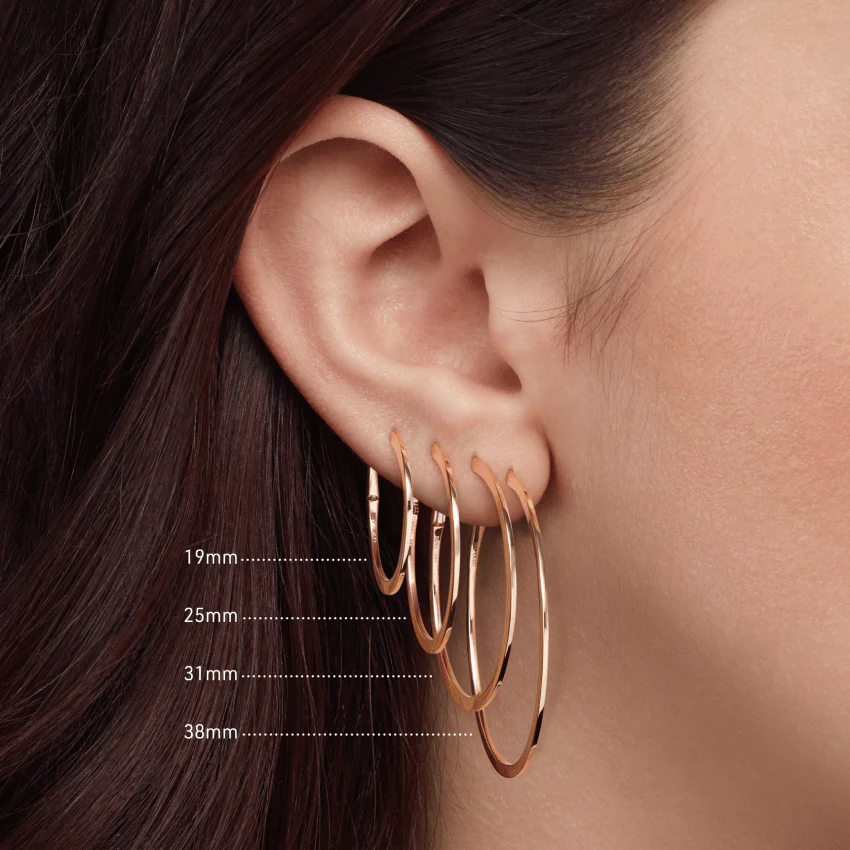 Flat Hoop Earring - Image 48
