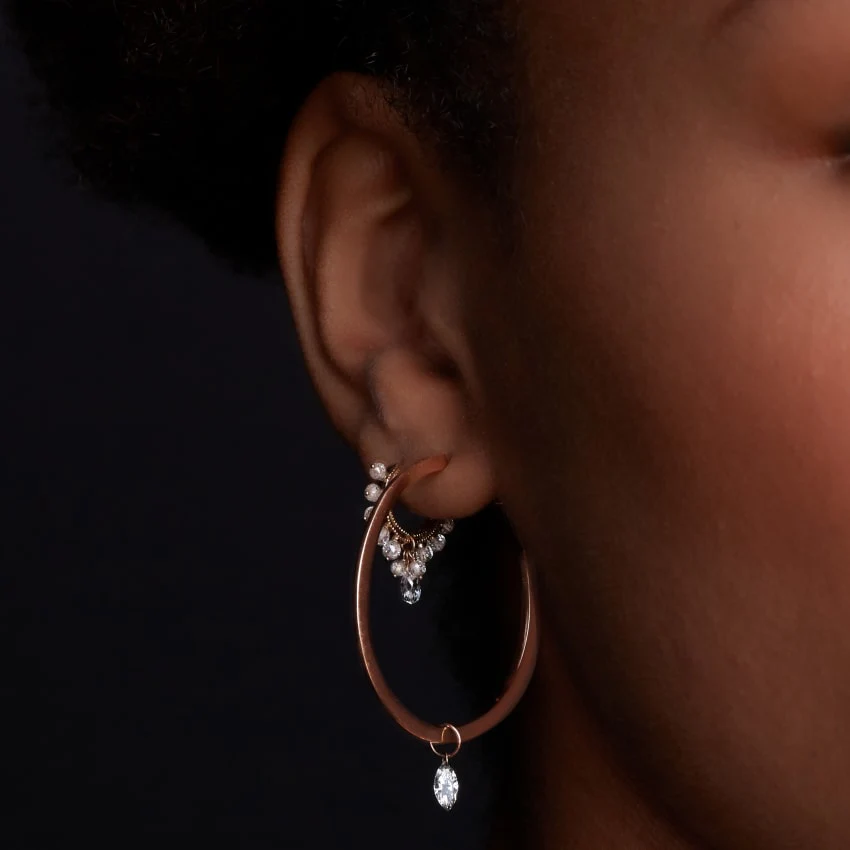 Flat Hoop Earring - Image 51