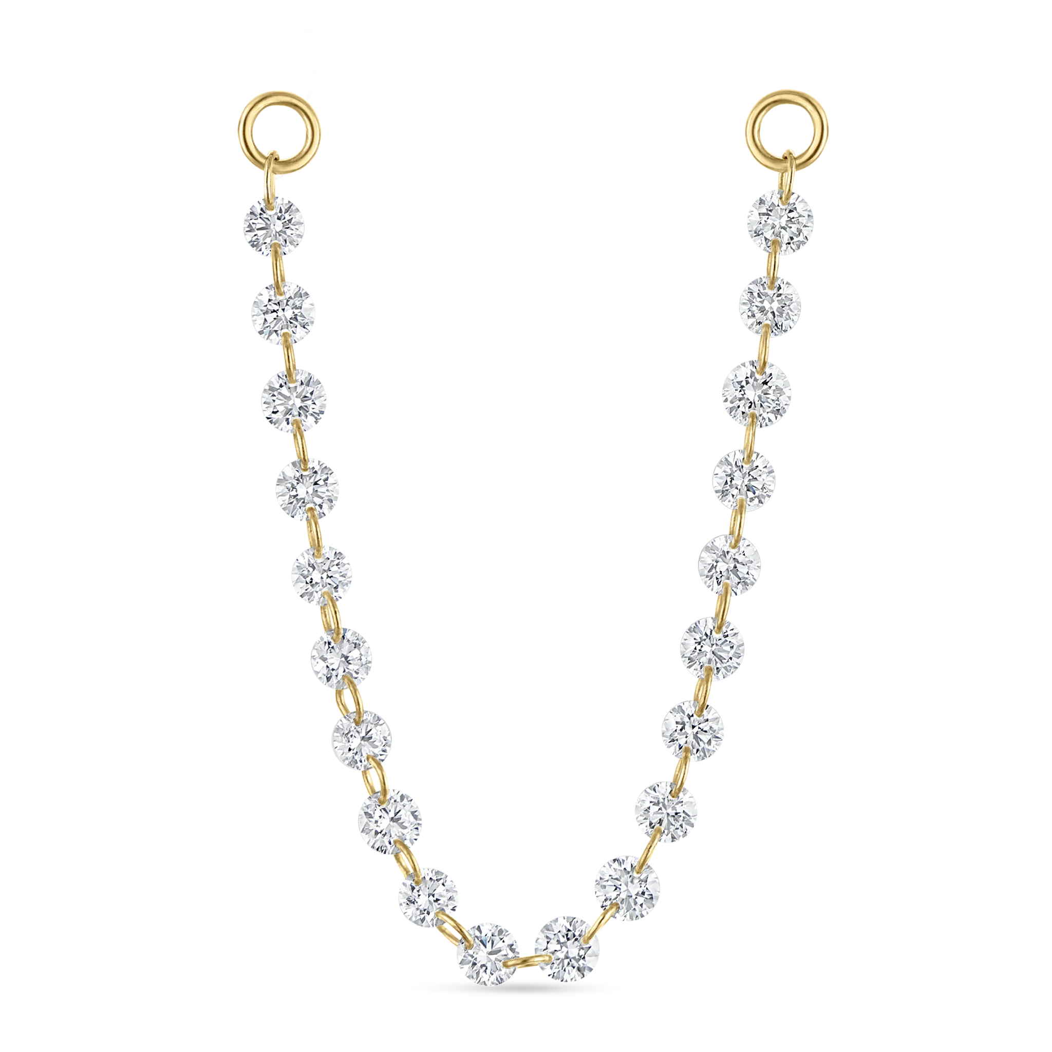 Floating Diamond Connecting Charm - Image 6