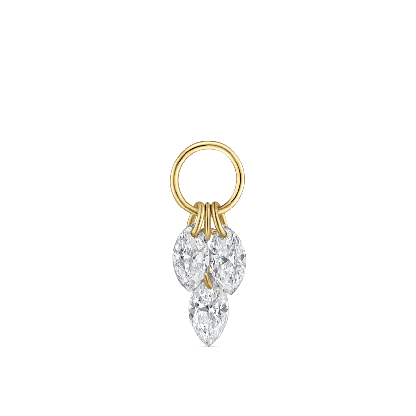 Floating Diamond Plume Charm - Image 10
