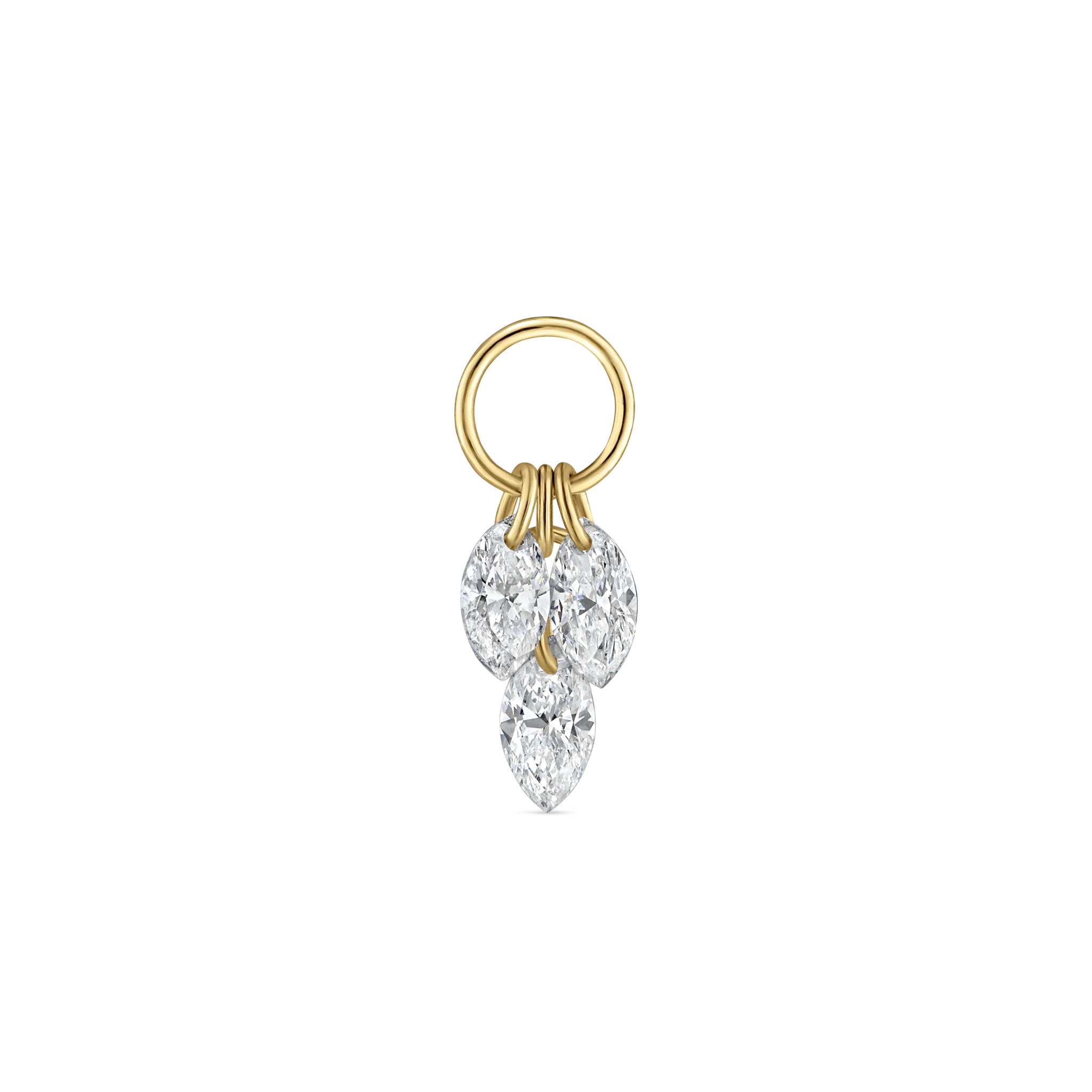 Floating Diamond Plume Charm - Image 15