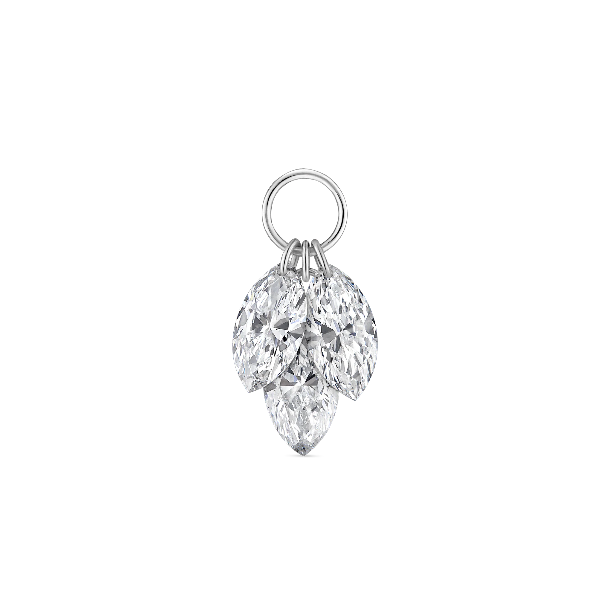 Floating Diamond Plume Charm - Image 16