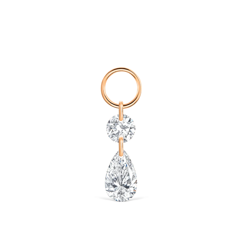 Floating Double Diamond Charm - Image 15