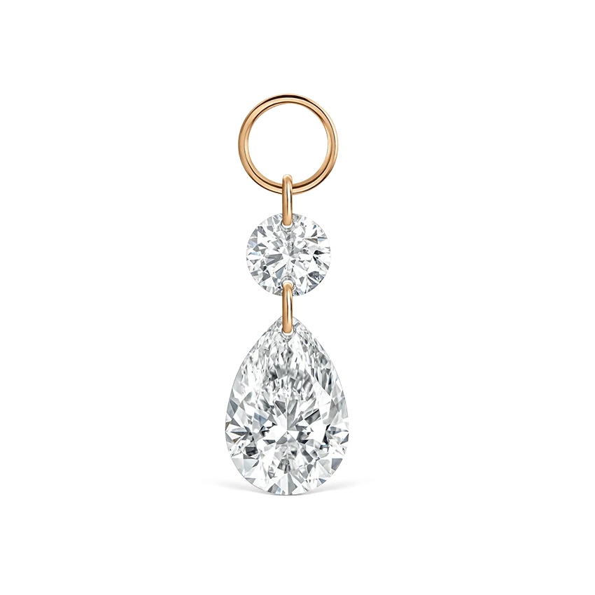 Floating Double Diamond Charm - Image 18