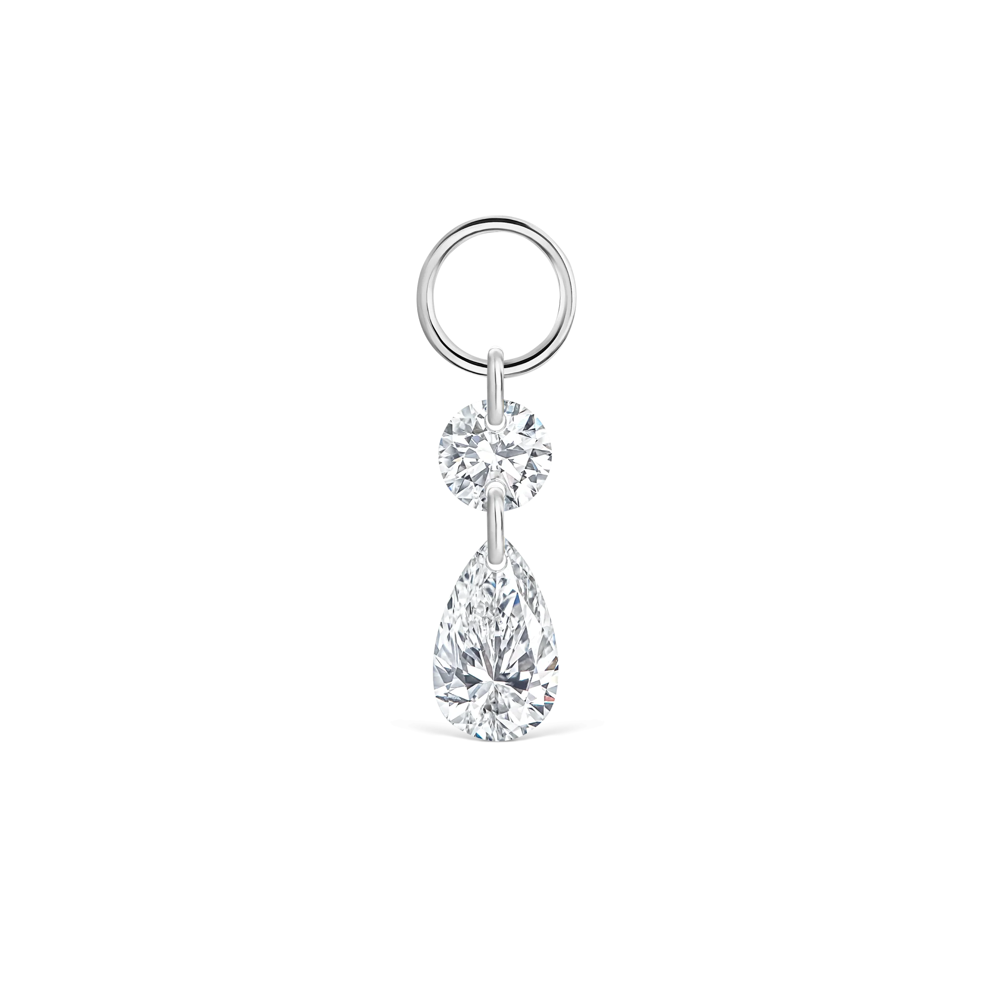 Floating Double Diamond Charm - Image 22