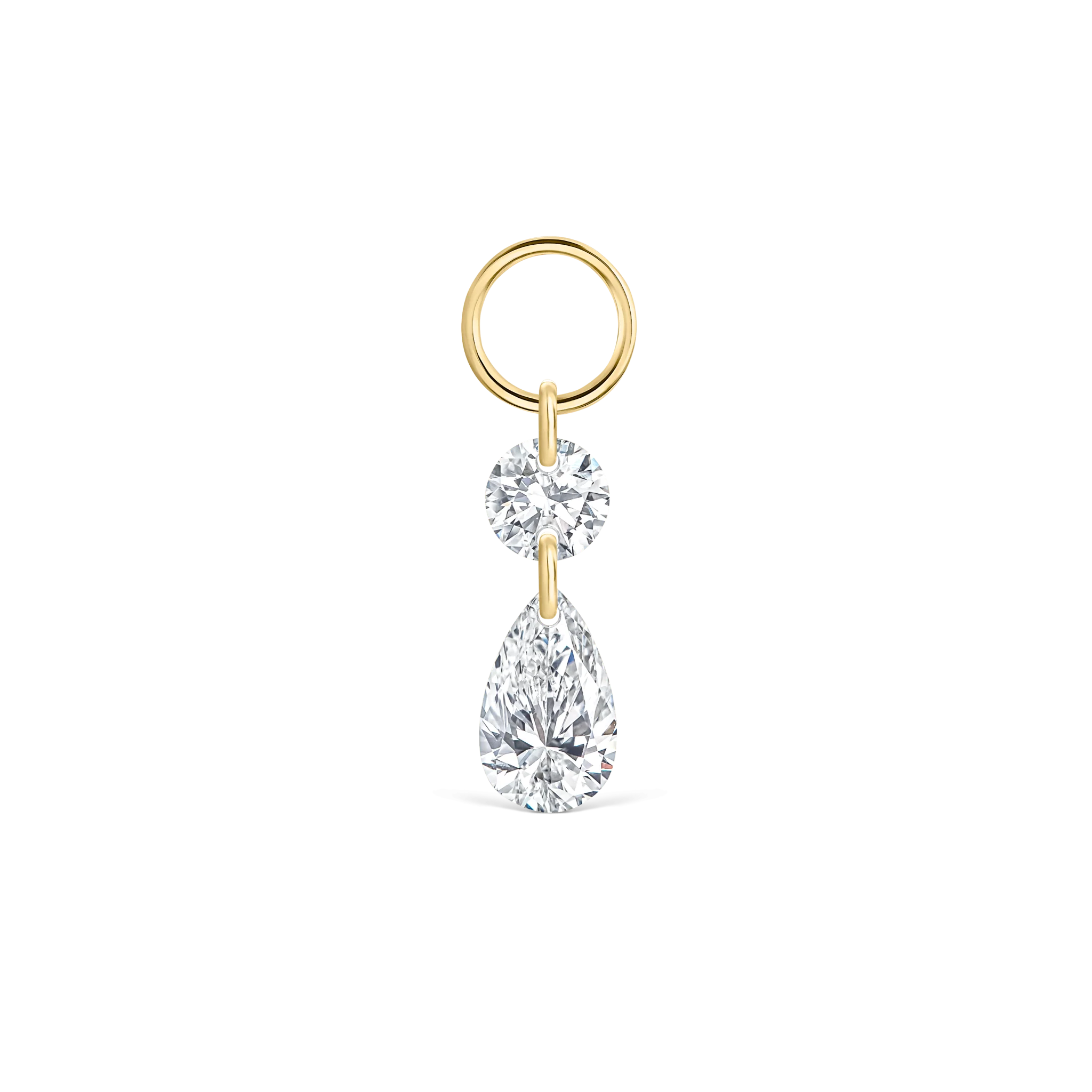 Floating Double Diamond Charm - Image 23