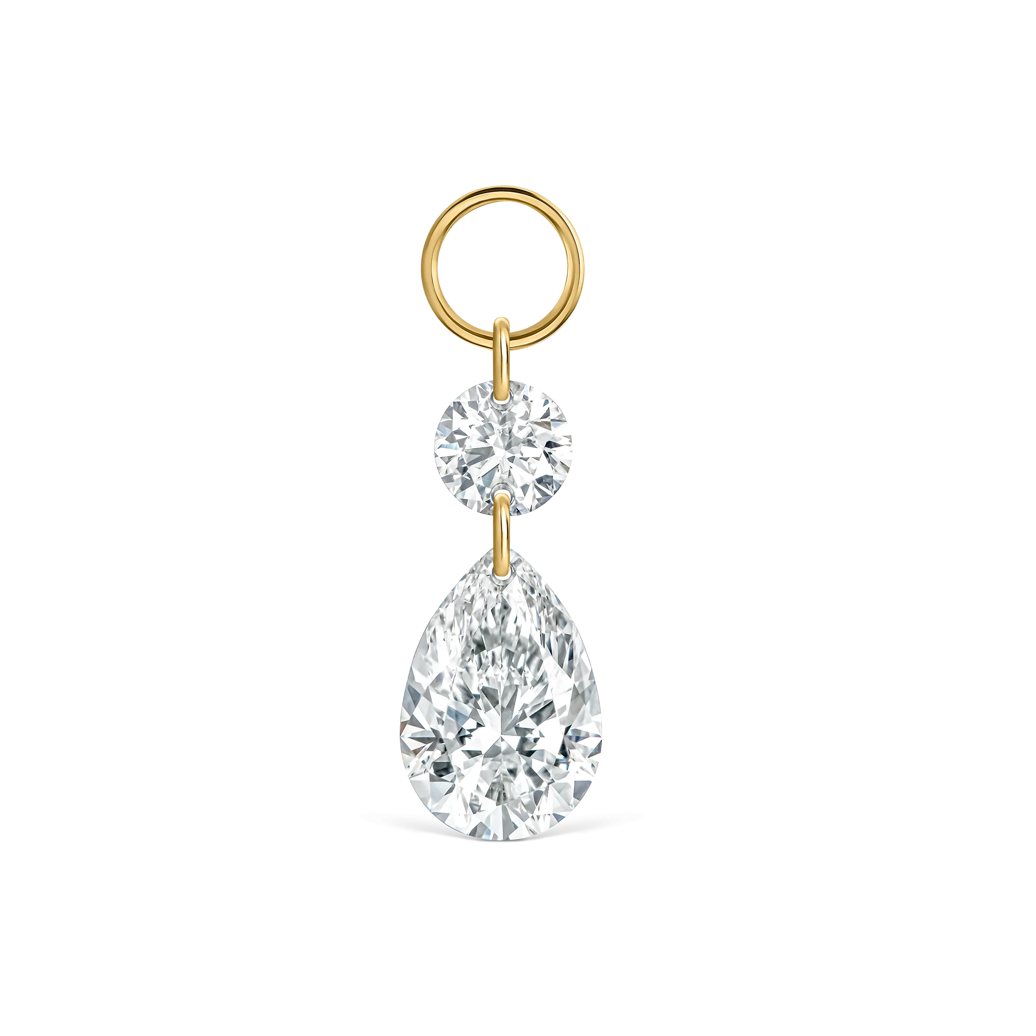 Floating Double Diamond Charm - Image 26