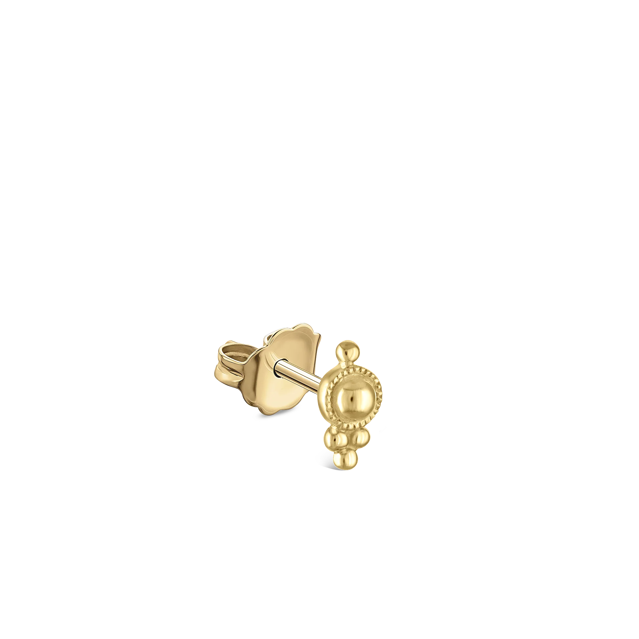 Four Ball Trinity Stud Earring - Image 11