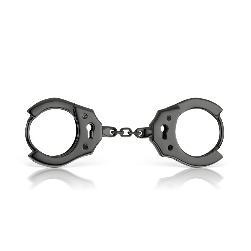Handcuff Hoop Earring with Short Chain - Image 21