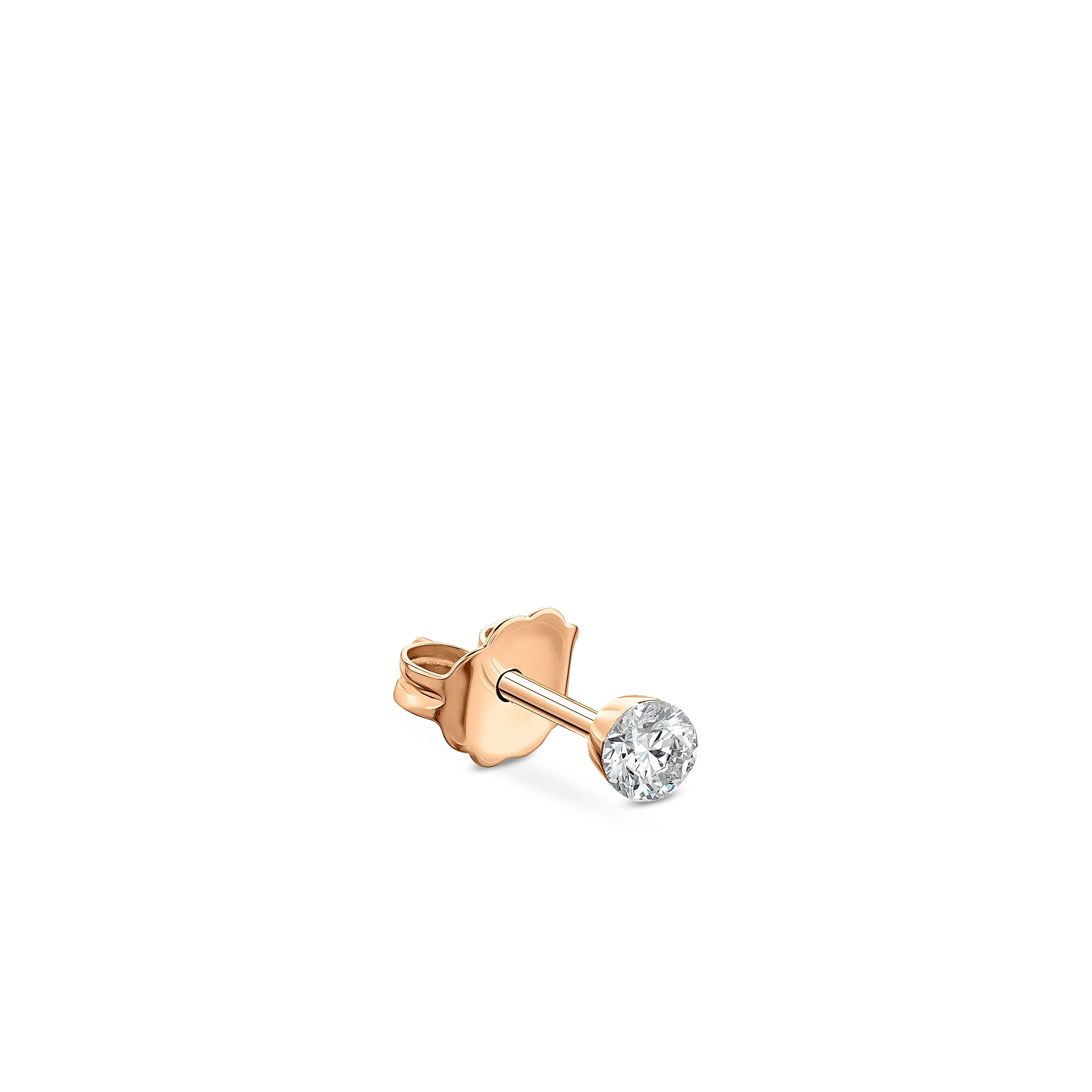 Invisible Set Diamond Stud Earring - Image 101
