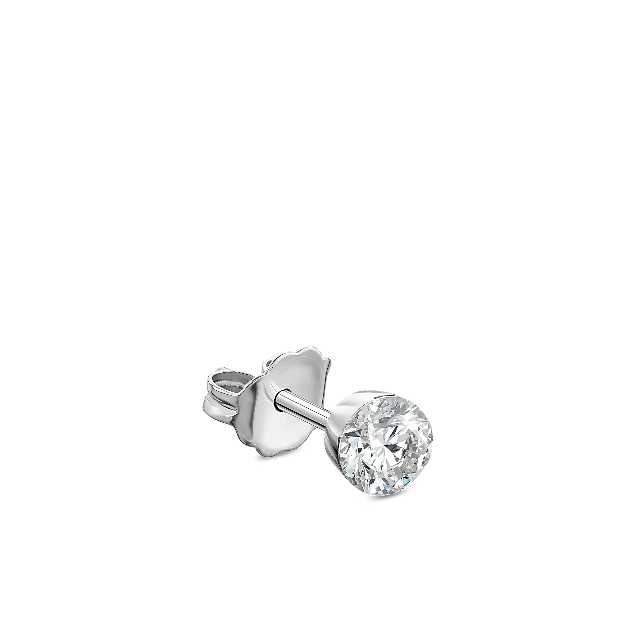 Invisible Set Diamond Stud Earring - Image 105