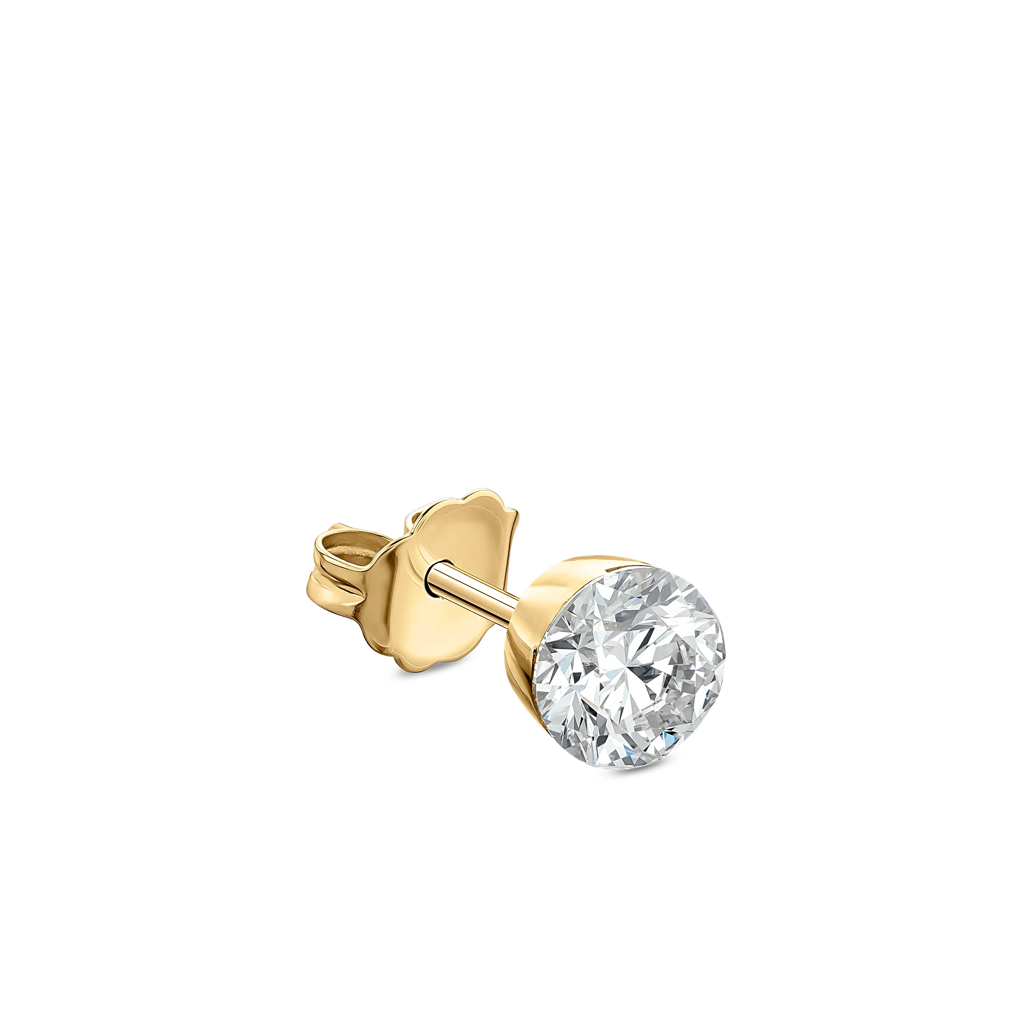 Invisible Set Diamond Stud Earring - Image 112
