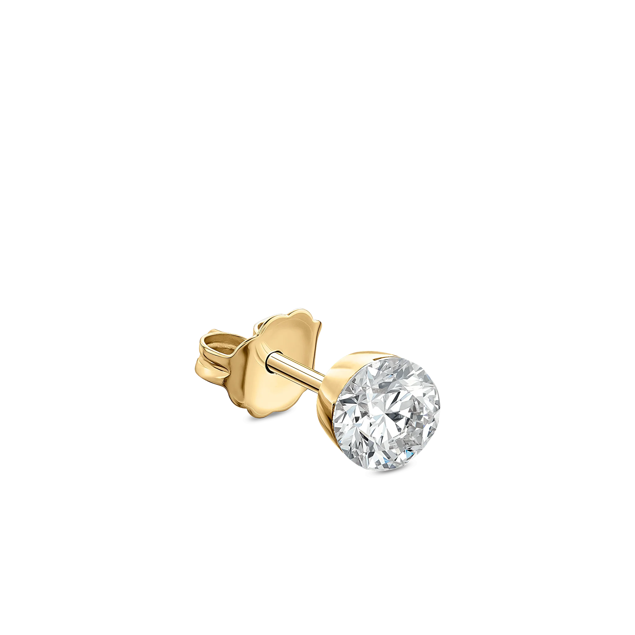Invisible Set Diamond Stud Earring - Image 115
