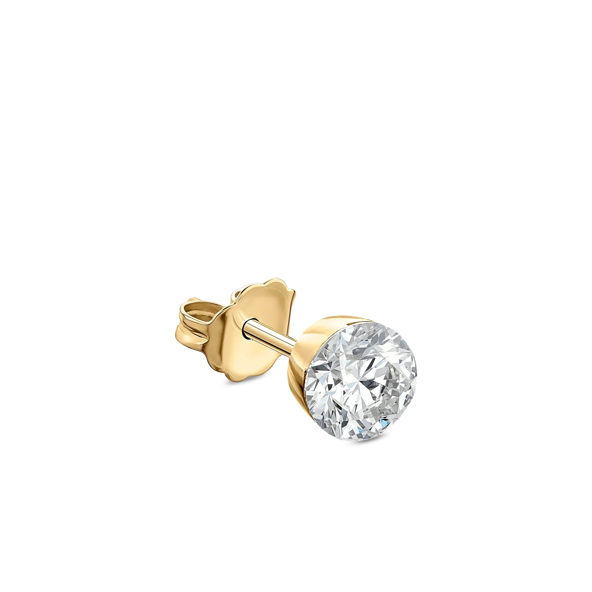 Invisible Set Diamond Stud Earring - Image 118
