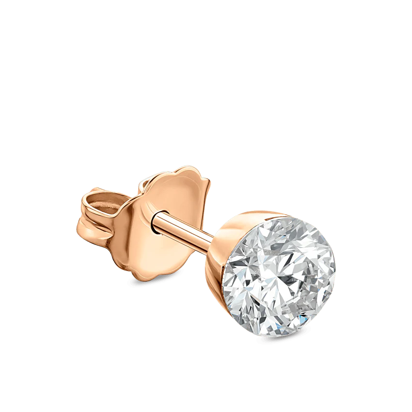 Invisible Set Diamond Stud Earring - Image 68