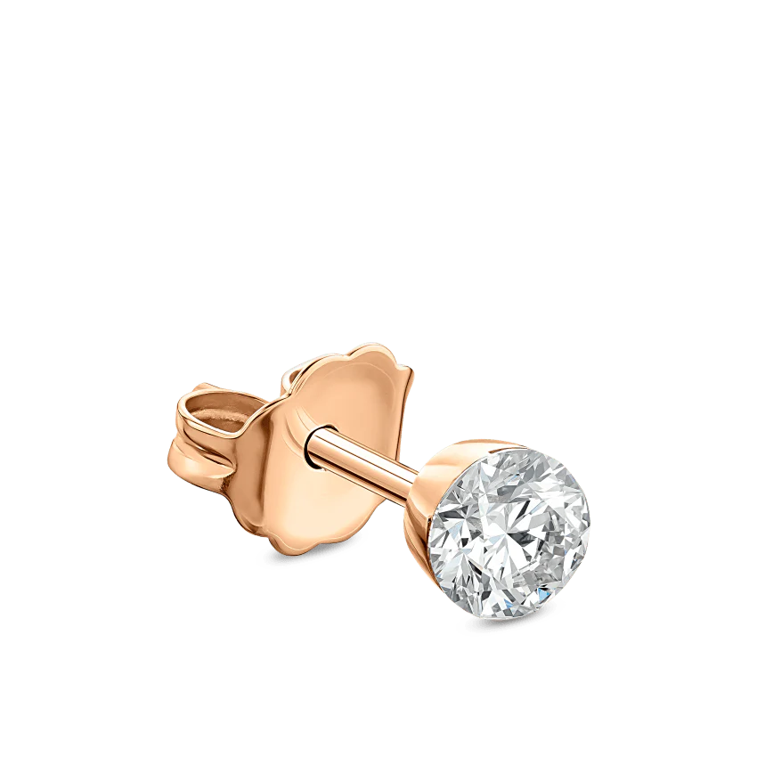 Invisible Set Diamond Stud Earring - Image 74