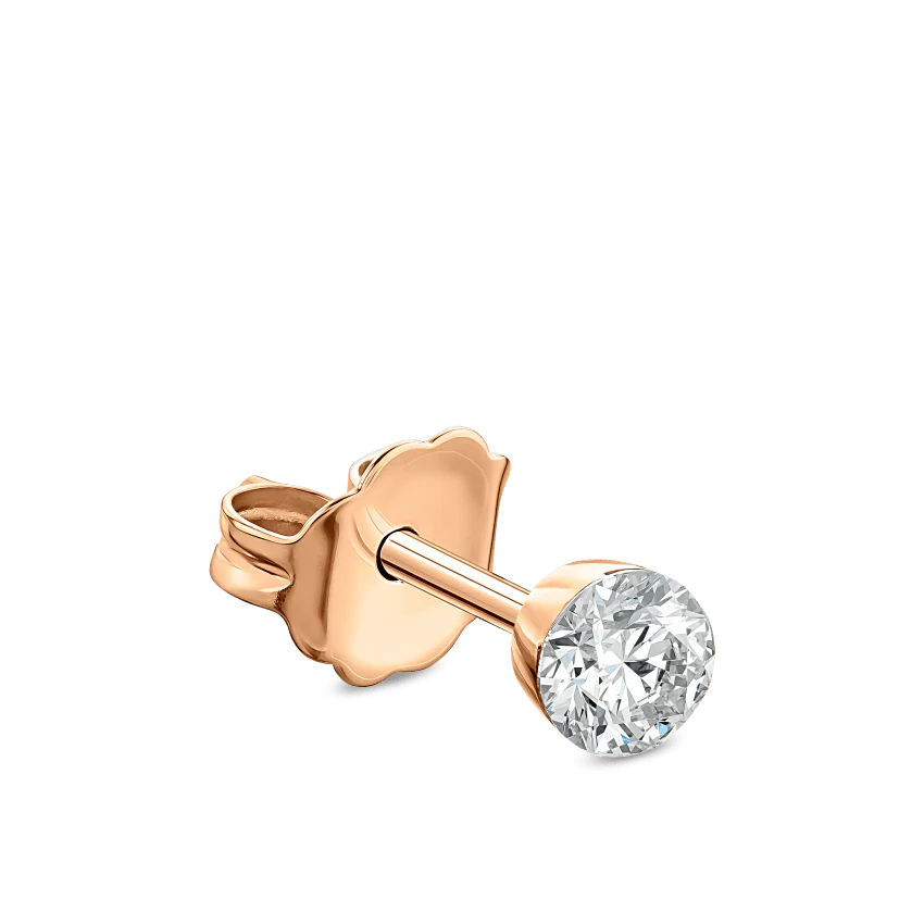Invisible Set Diamond Stud Earring - Image 87