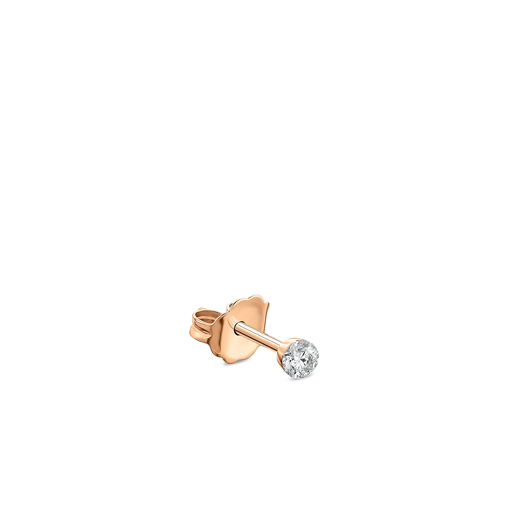 Invisible Set Diamond Stud Earring - Image 95