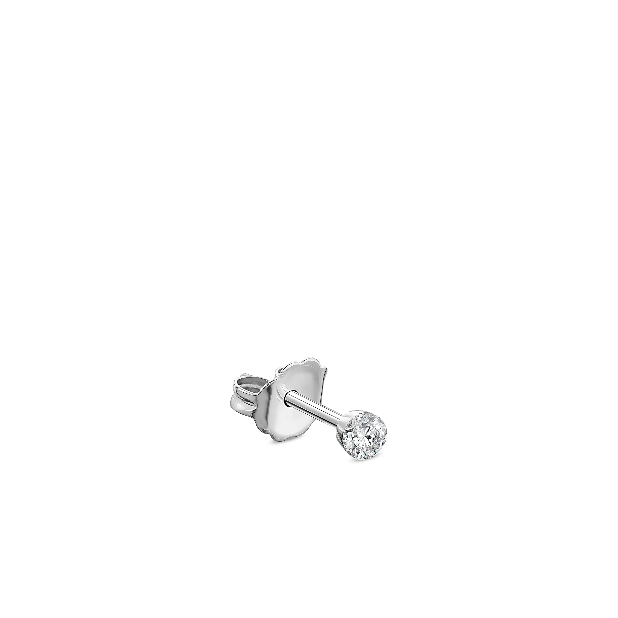 Invisible Set Diamond Stud Earring - Image 96