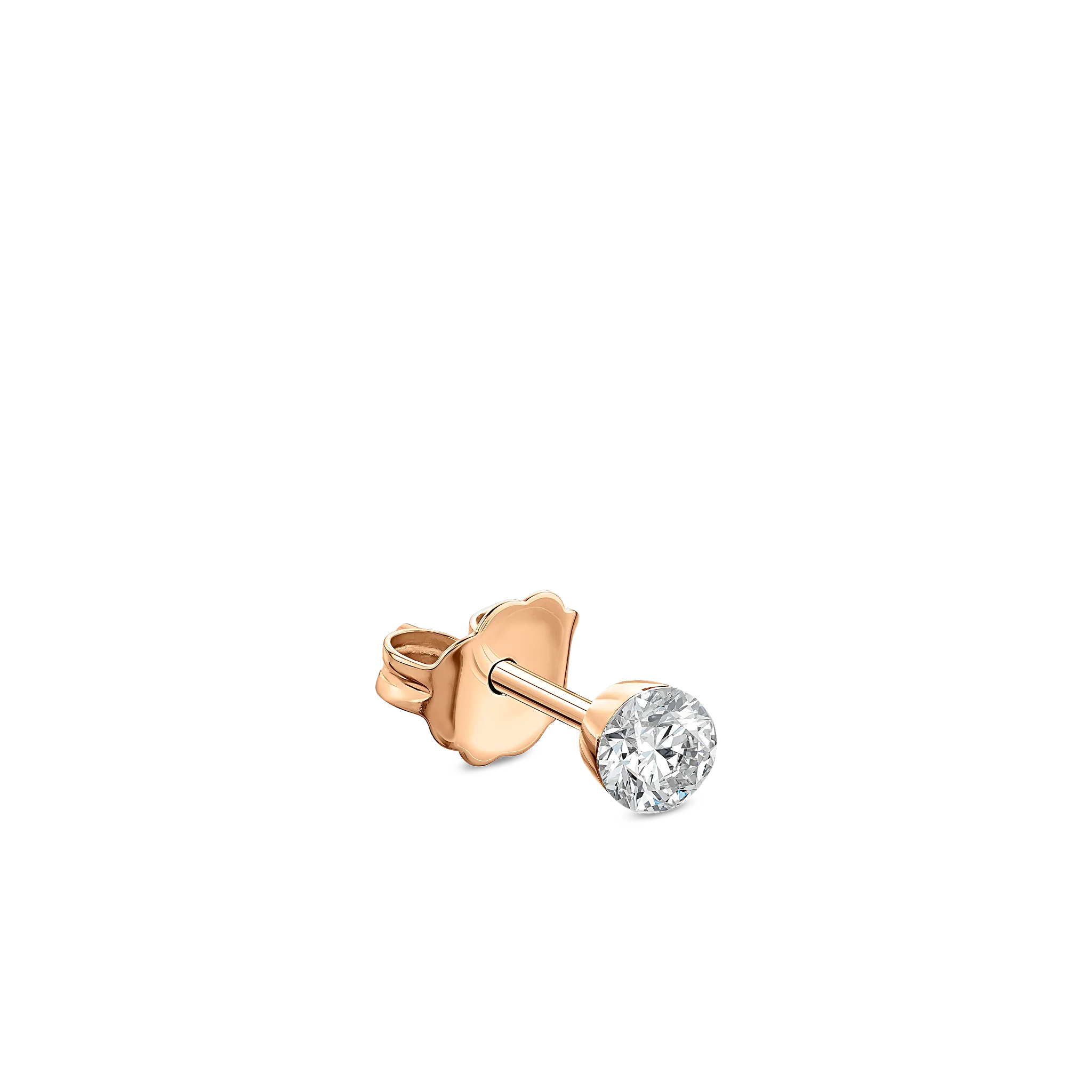 Invisible Set Diamond Stud Earring - Image 98
