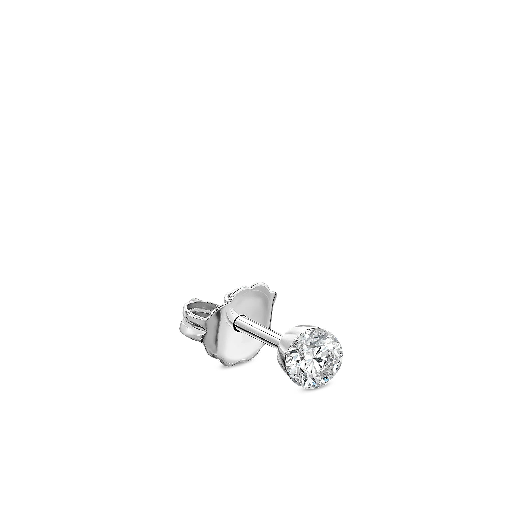 Invisible Set Diamond Stud Earring - Image 99
