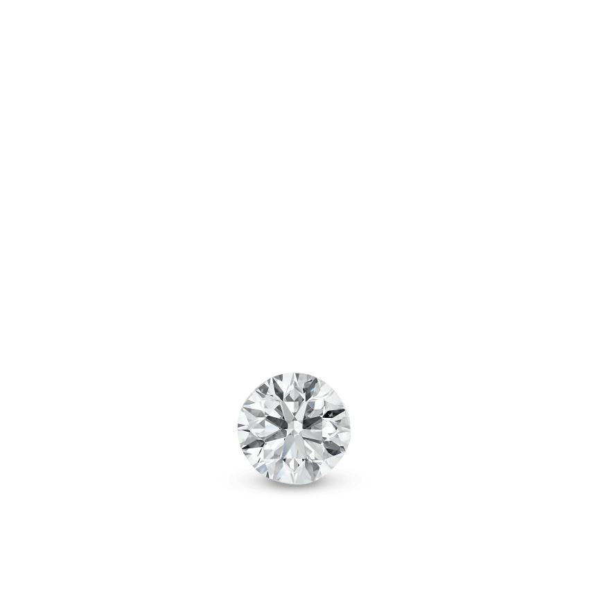 Invisible Set Diamond Threaded Stud Earring - Image 36