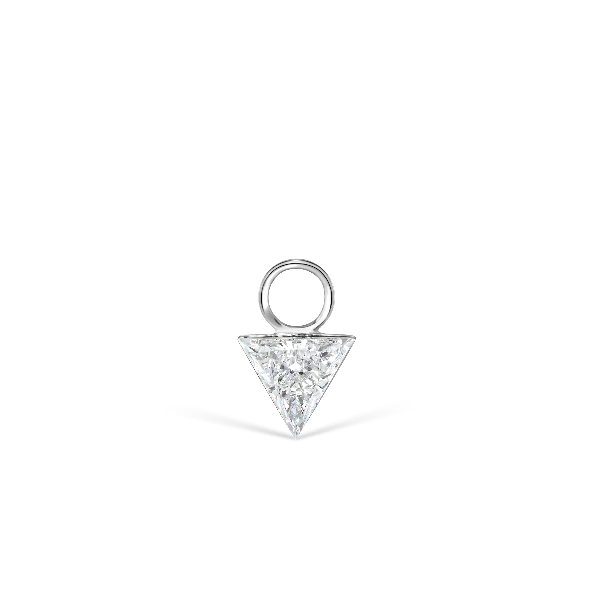 Invisible Set Triangle Diamond Charm - Image 18
