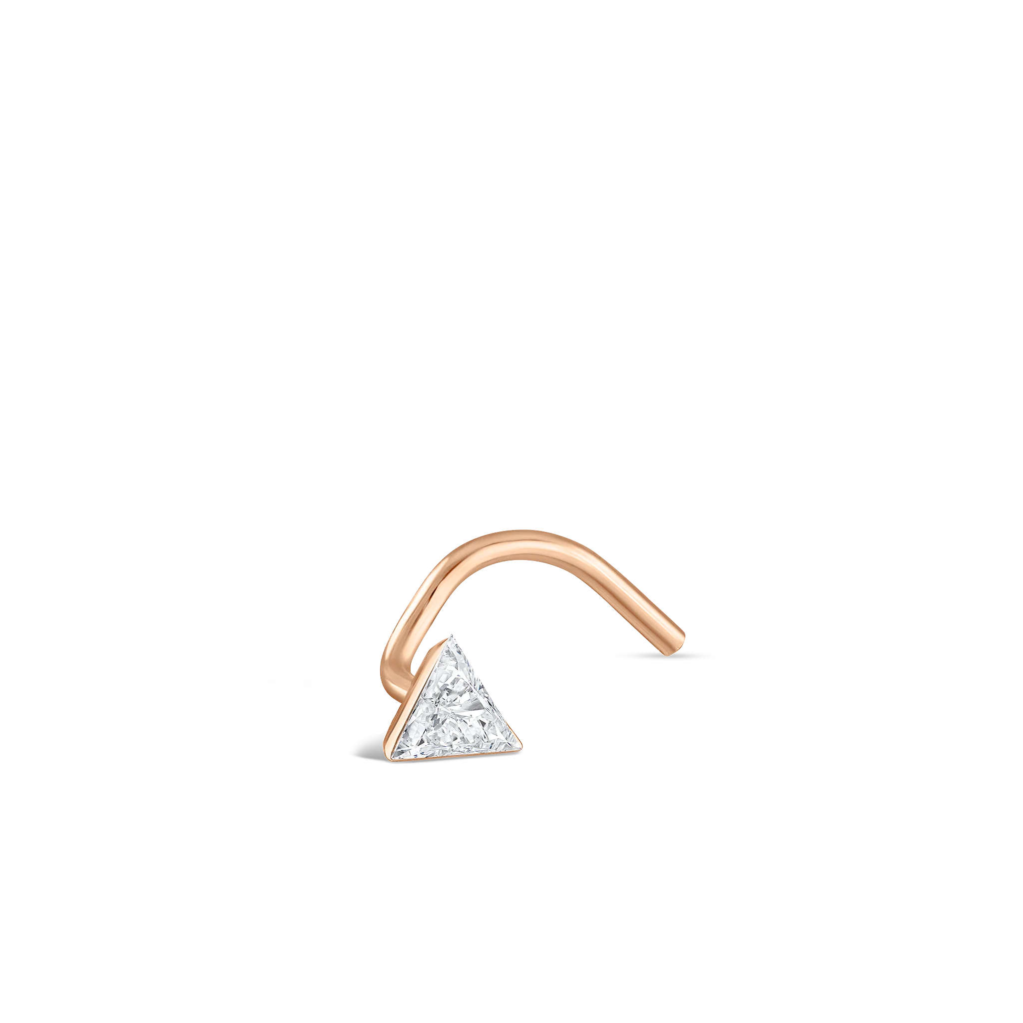 Invisible Set Triangle Diamond Nostril Screw