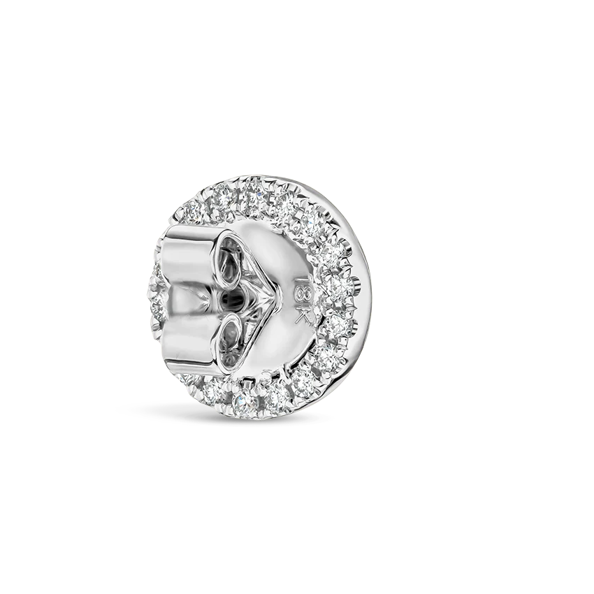 Invisible Set Triangle Diamond Stud Earring - Image 25