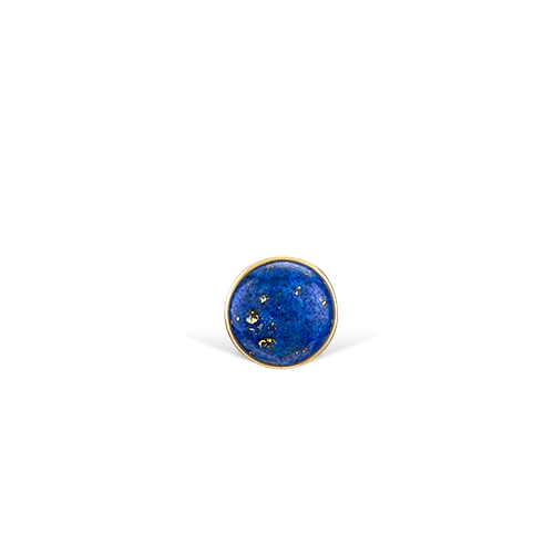 Lapis Threaded Stud Earring - Image 7