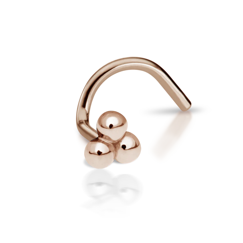 Three Ball Trinity Nostril Screw - Image 46