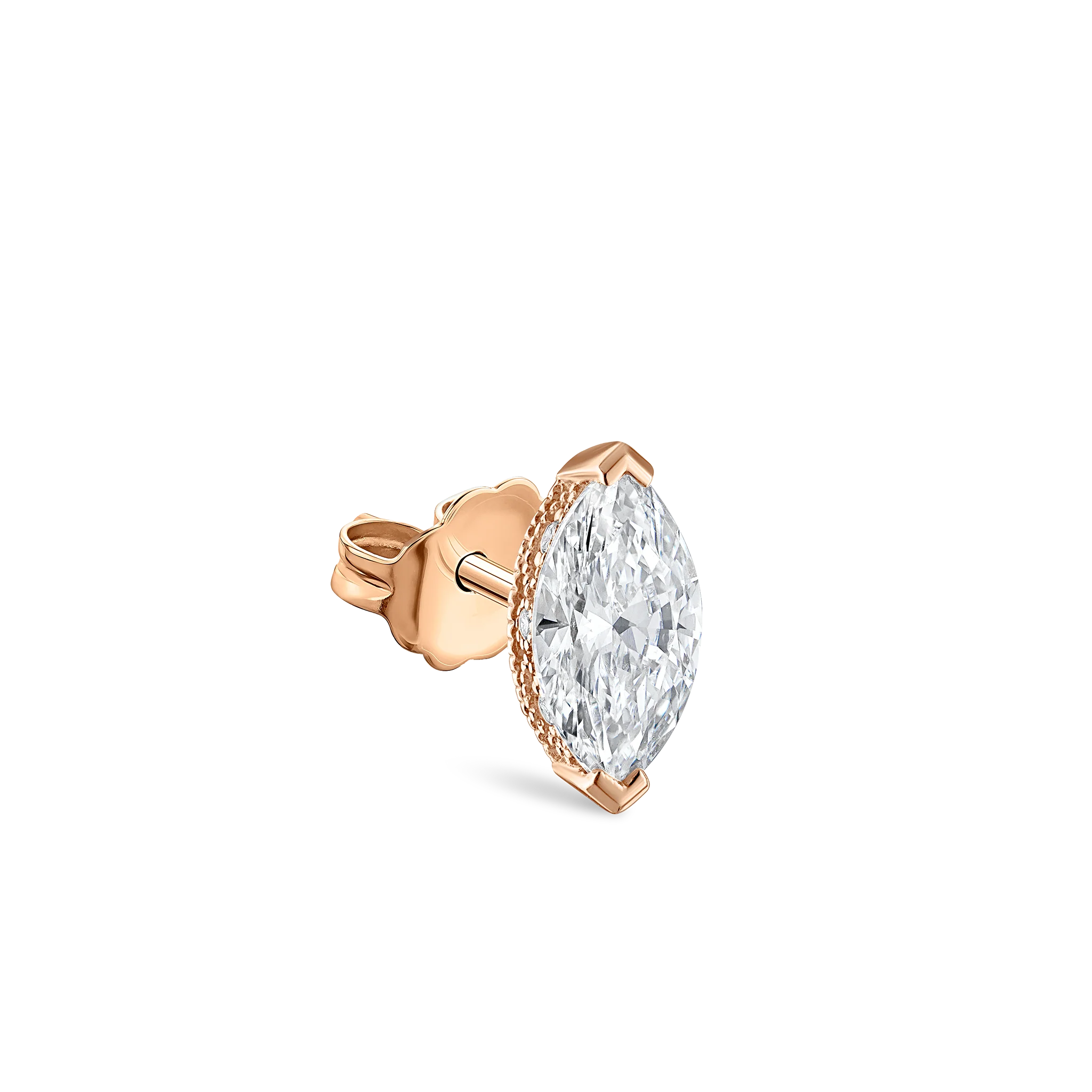 Marquise Diamond Stud Earring - Image 53
