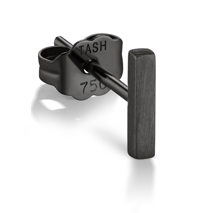 Matte Square Bar Stud Earring - Image 21
