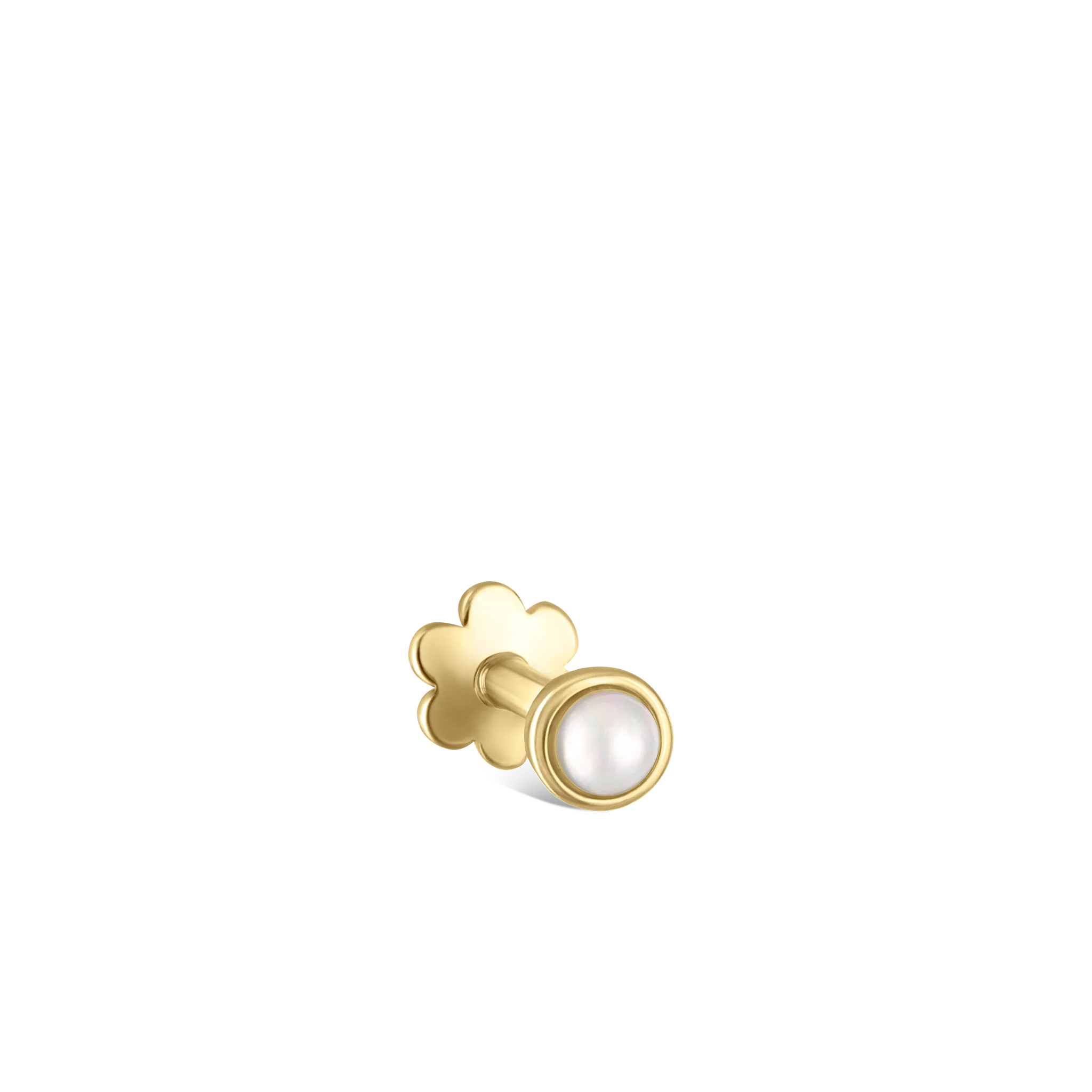 Natural Pearl Threaded Stud Earring - Image 19