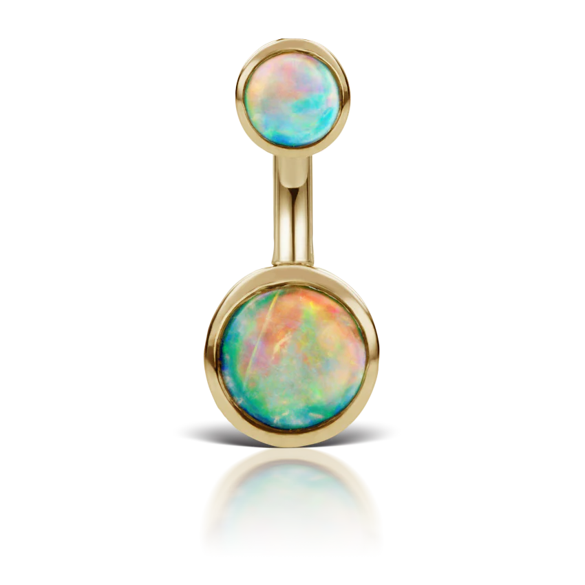 Opal Cup Solitaire Barbell - Image 31
