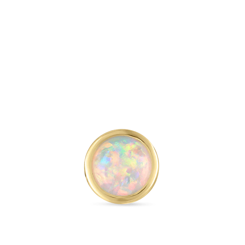 Opal Threaded Stud Earring - Image 27
