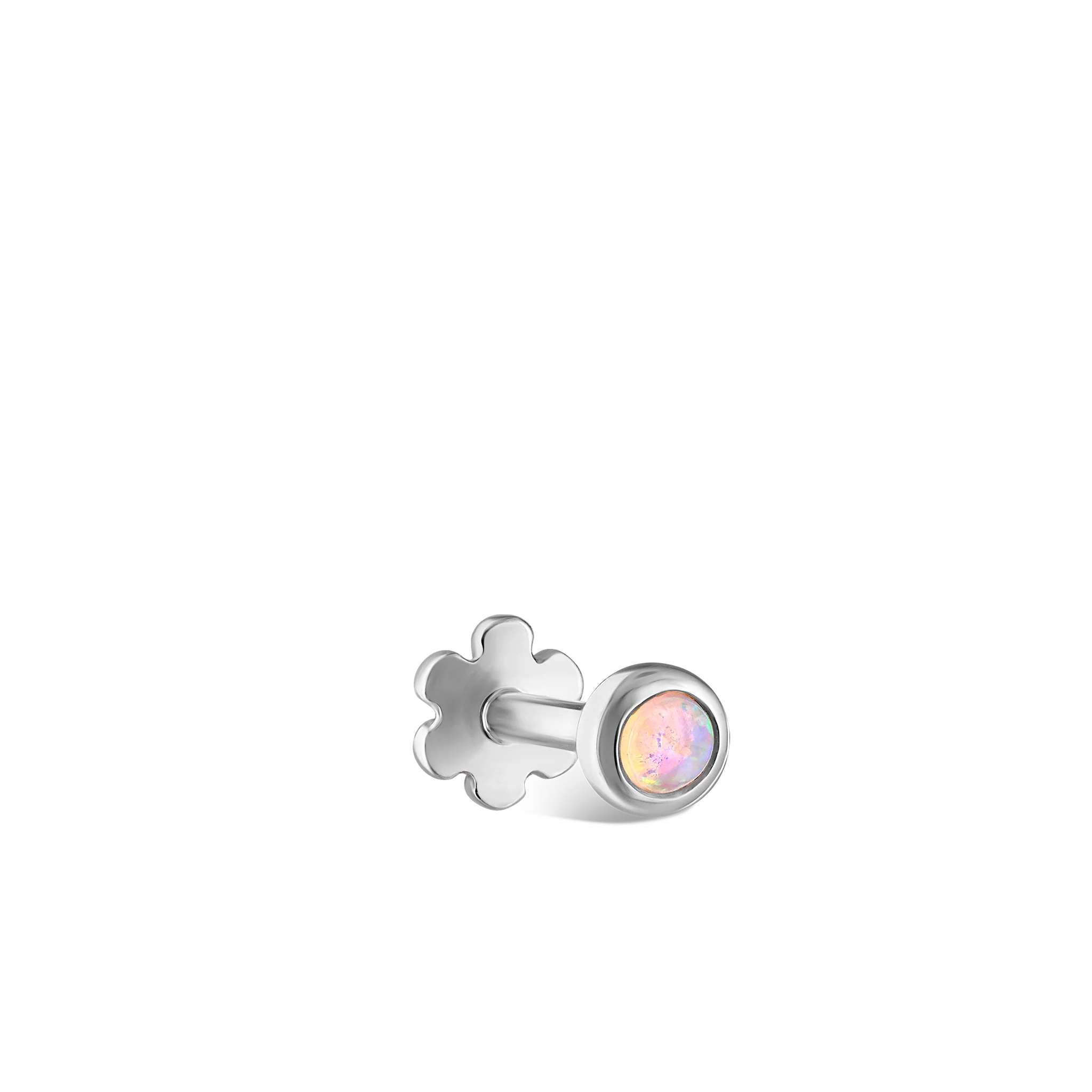 Opal Threaded Stud Earring - Image 48