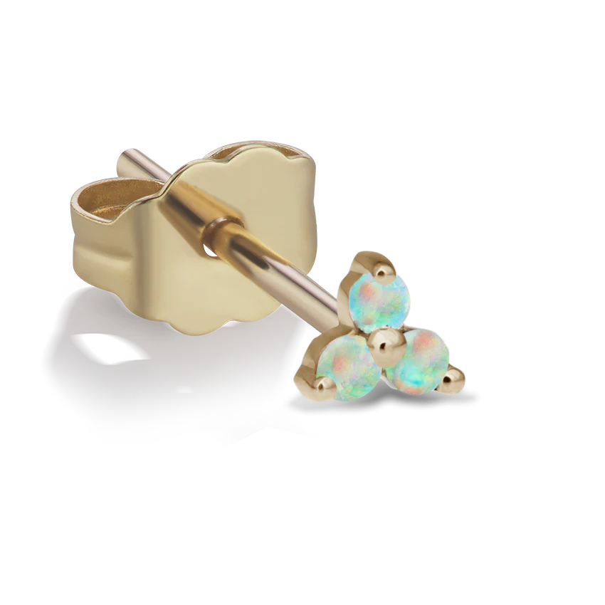 Opal Trinity Stud Earring - Image 5