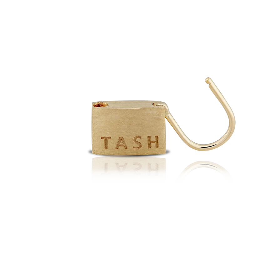 Padlock Hoop Earring - Image 15